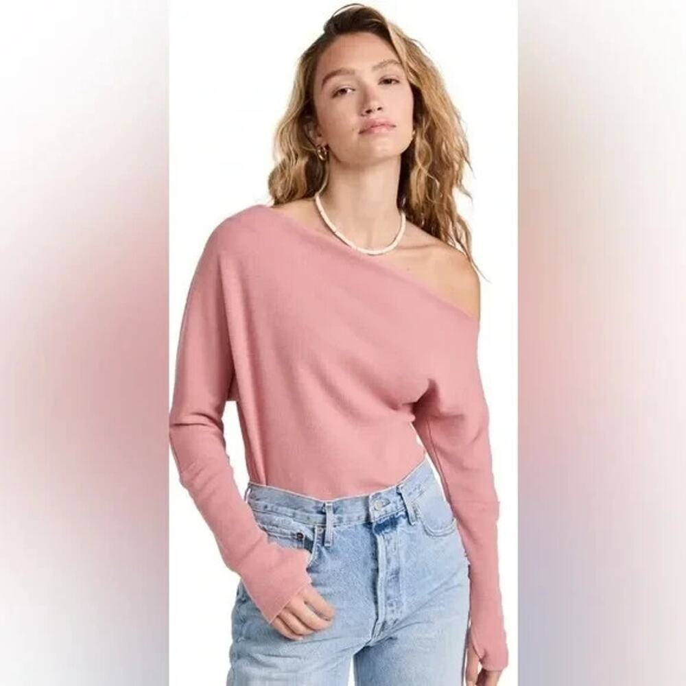 We The Free Womens Rosie Fuji Thermal One Shoulder Top Small New w/Tag